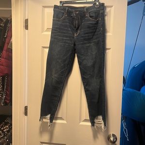 Size 14 American eagle jeans high waisted